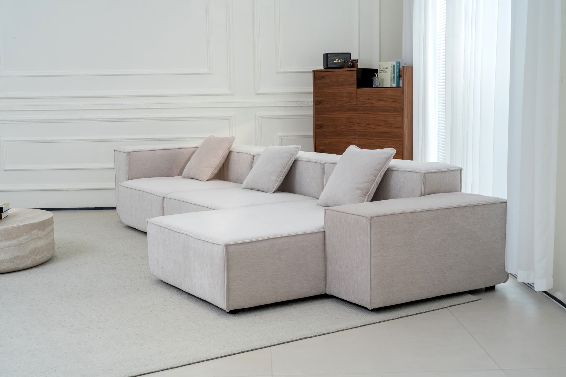 Modular corner sofa view 3