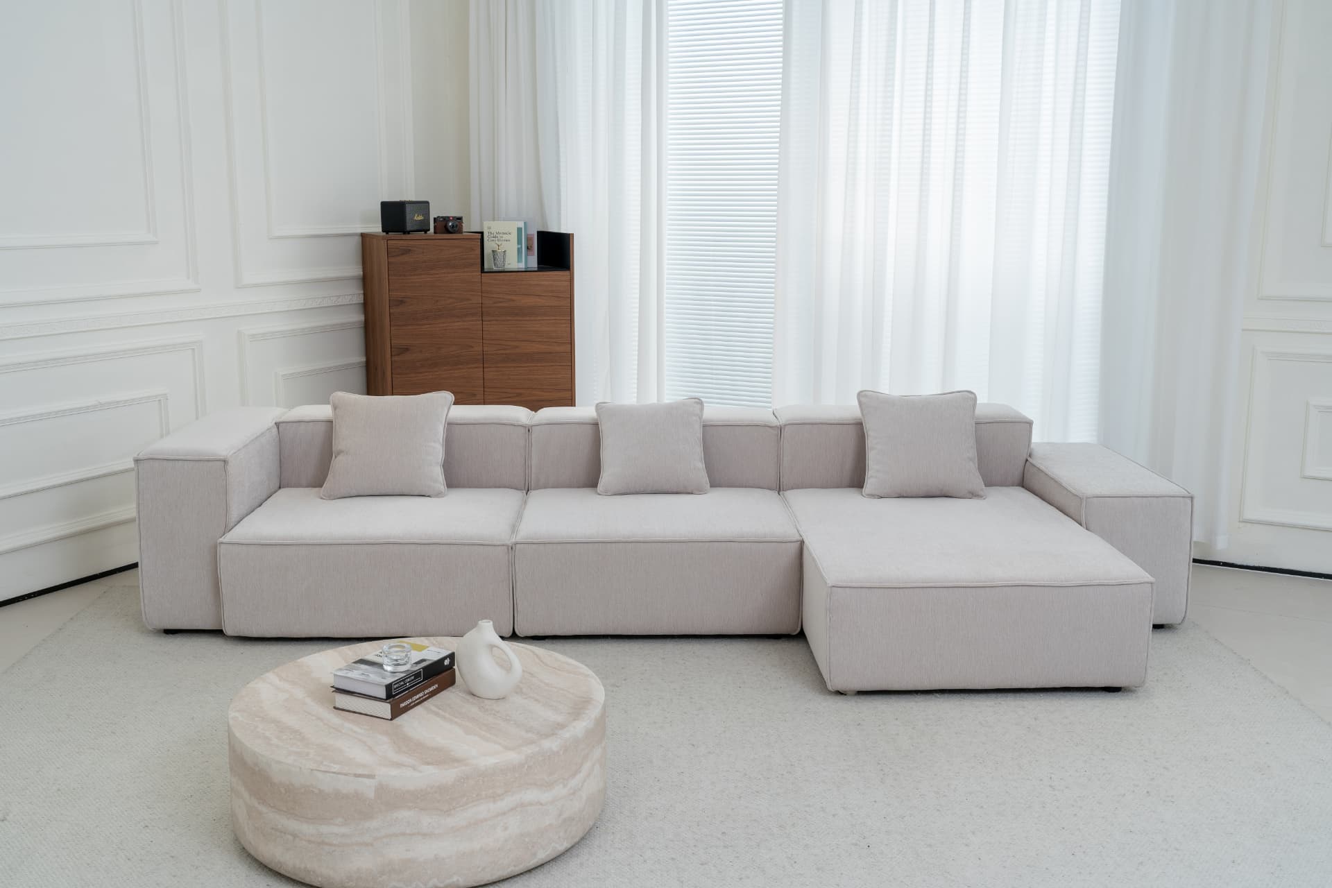 Modular corner sofa