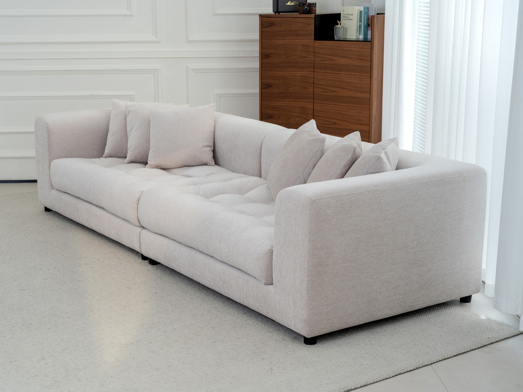 Plume lounge sofa view 3